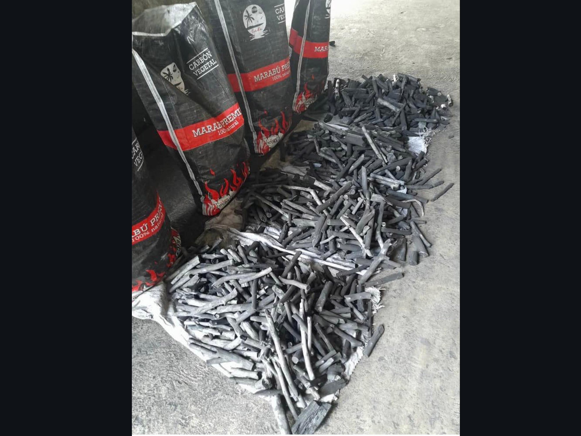 Carbones Otzarreta - Carbón marabú cubano y carbón de encina en Gipuzkoa