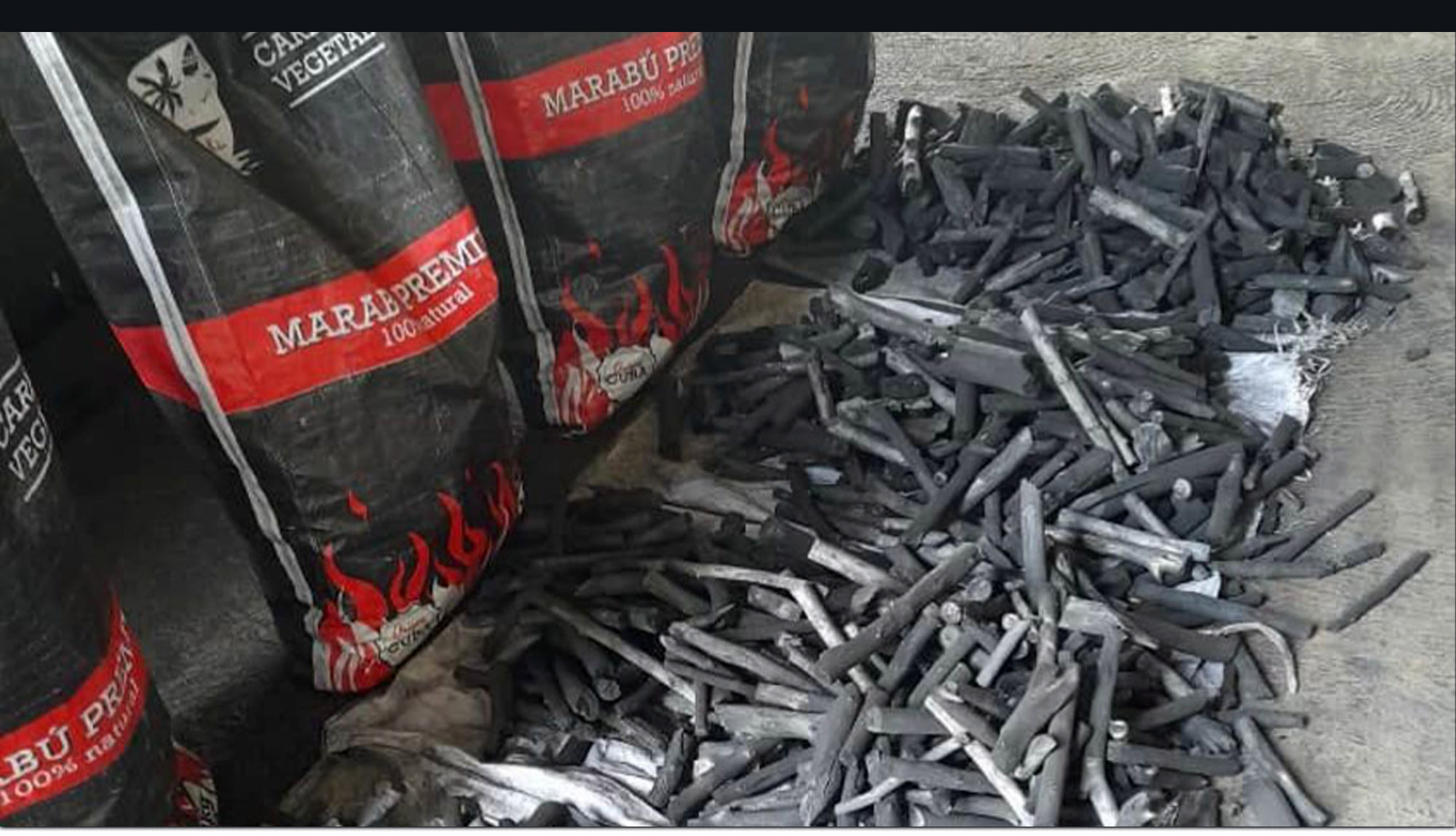 Carbones Otzarreta - Carbón marabú cubano y carbón de encina en Gipuzkoa